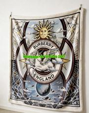 Burberry Unicorn Flannel Throw Blanket for Sofa B092